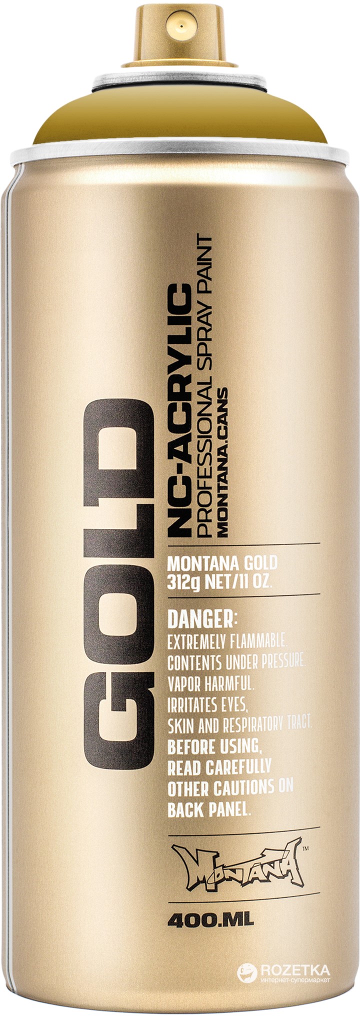 

Акриловая краска-спрей Montana Gold 1060 Горчица 400 мл (Mustard) (4048500283963)