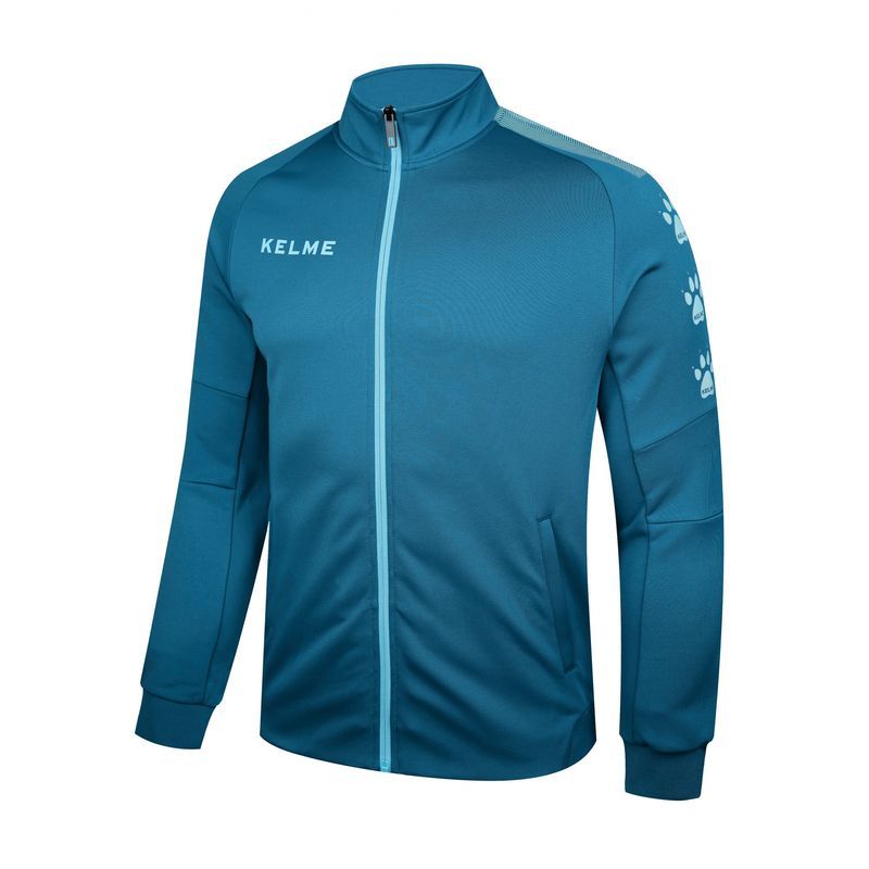 

Олимпийка (мастерка) Kelme Training Jacket темно-бирюзовая L 3881324.4012