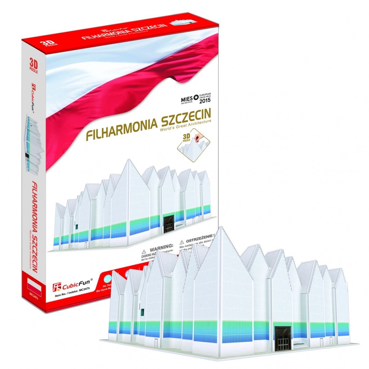 

Пазл 3D Cubic Fun Филармония Щецина (MC247H) 98 эл