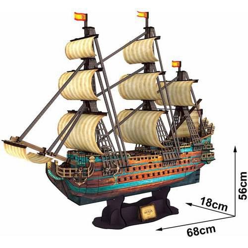 

Пазл 3D Испанская Армада Сан Фелипе (T4017H) 248 эл