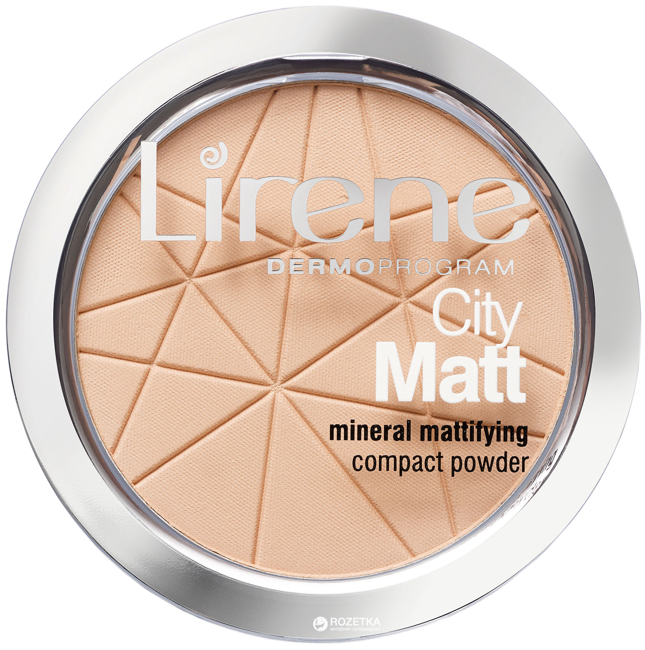 Минеральная пудра Матирующая Lirene City Matt 01 Прозрачная 9 г ...