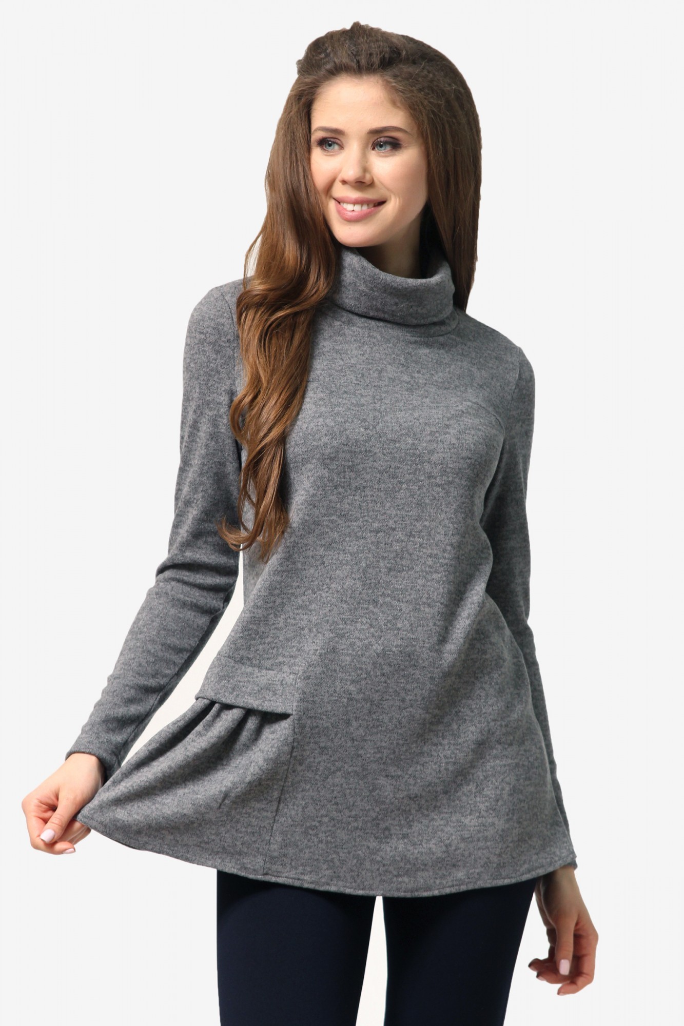 

Женская туника Agata Webers, Рига серый M