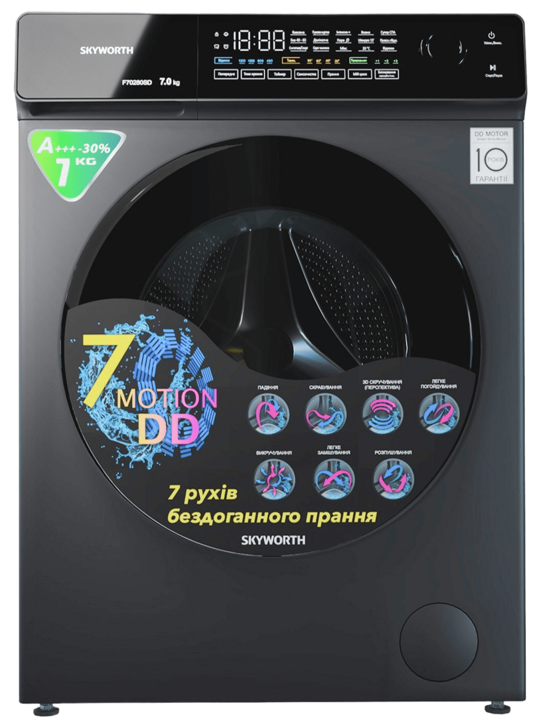 ビオドラガ デファスポーディスクリーン せっきんさん専用 Стиральная машина узкая Skyworth F70280SD – фото, отзывы