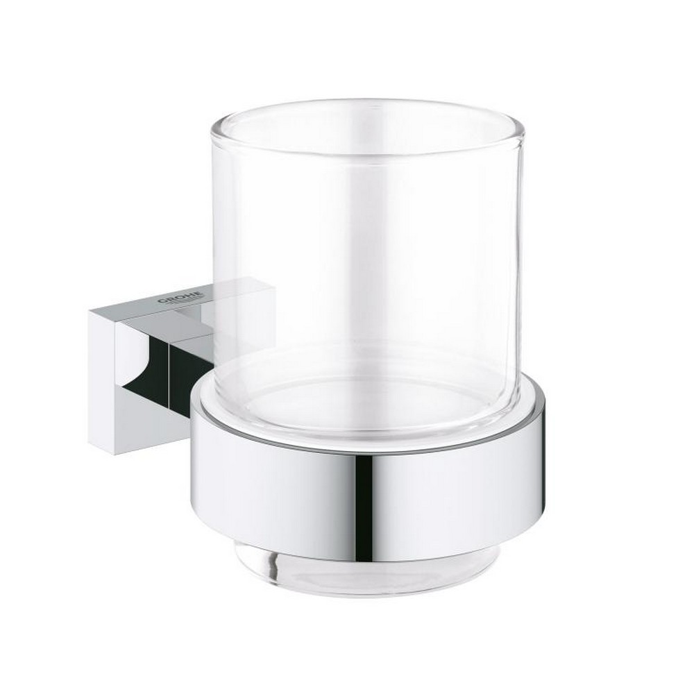 

Стакан с держателем GROHE ESSENTIALS CUBE NEW 40755001