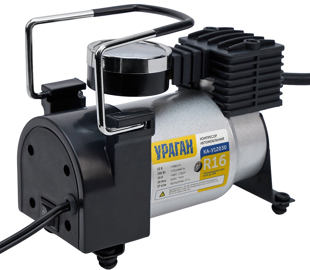 R̲O̲Z̲E̲T̲K̲A̲ | Автокомпрессор Vitol Ураган КА-У12030 100 psi 14