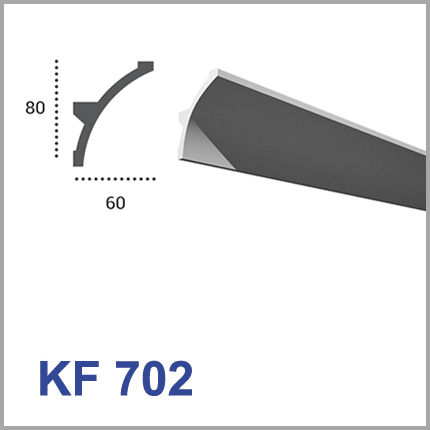 

Карниз для скрытого освещения Tesori KF702 200см