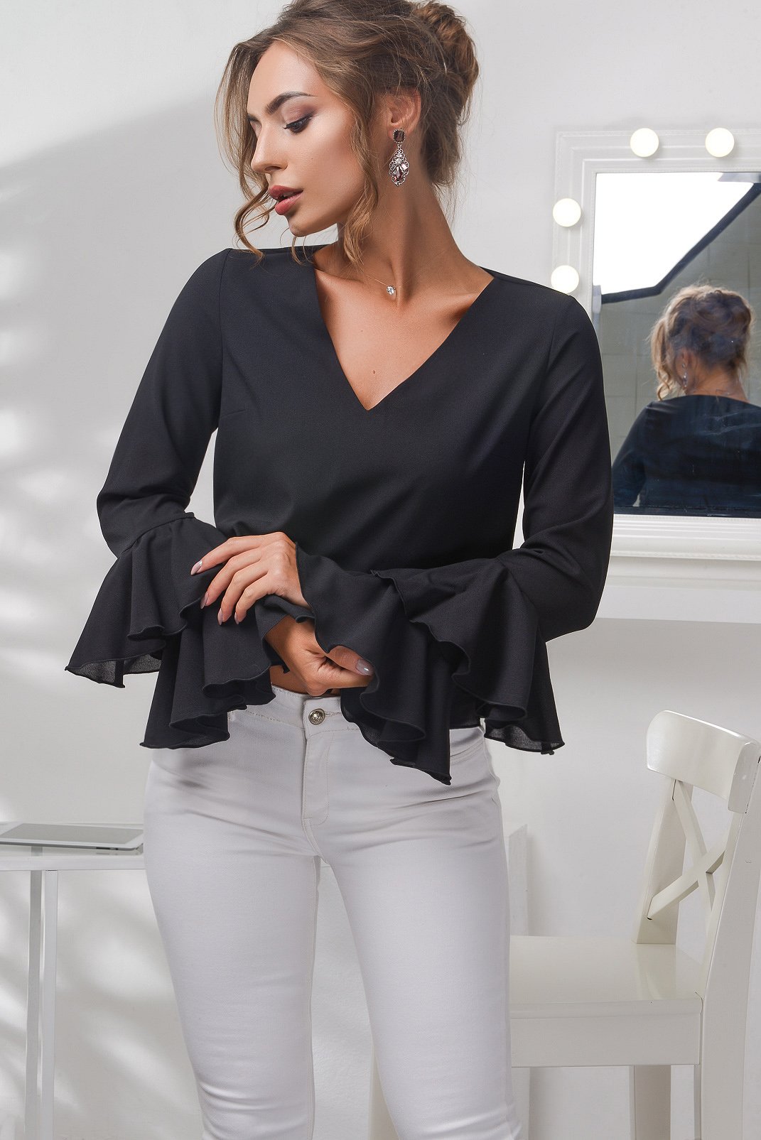 

Блузка BK-7614-8 Pretty Woman XS черный