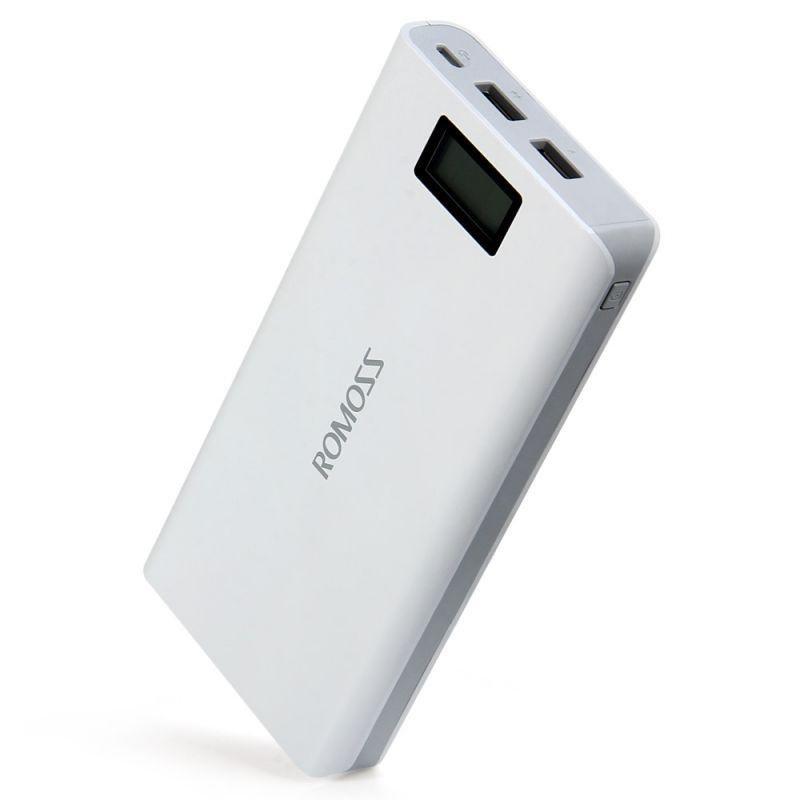 

Power Bank Romoss LCD 50000mAh Sense 6 PLUS 2USB с экраном