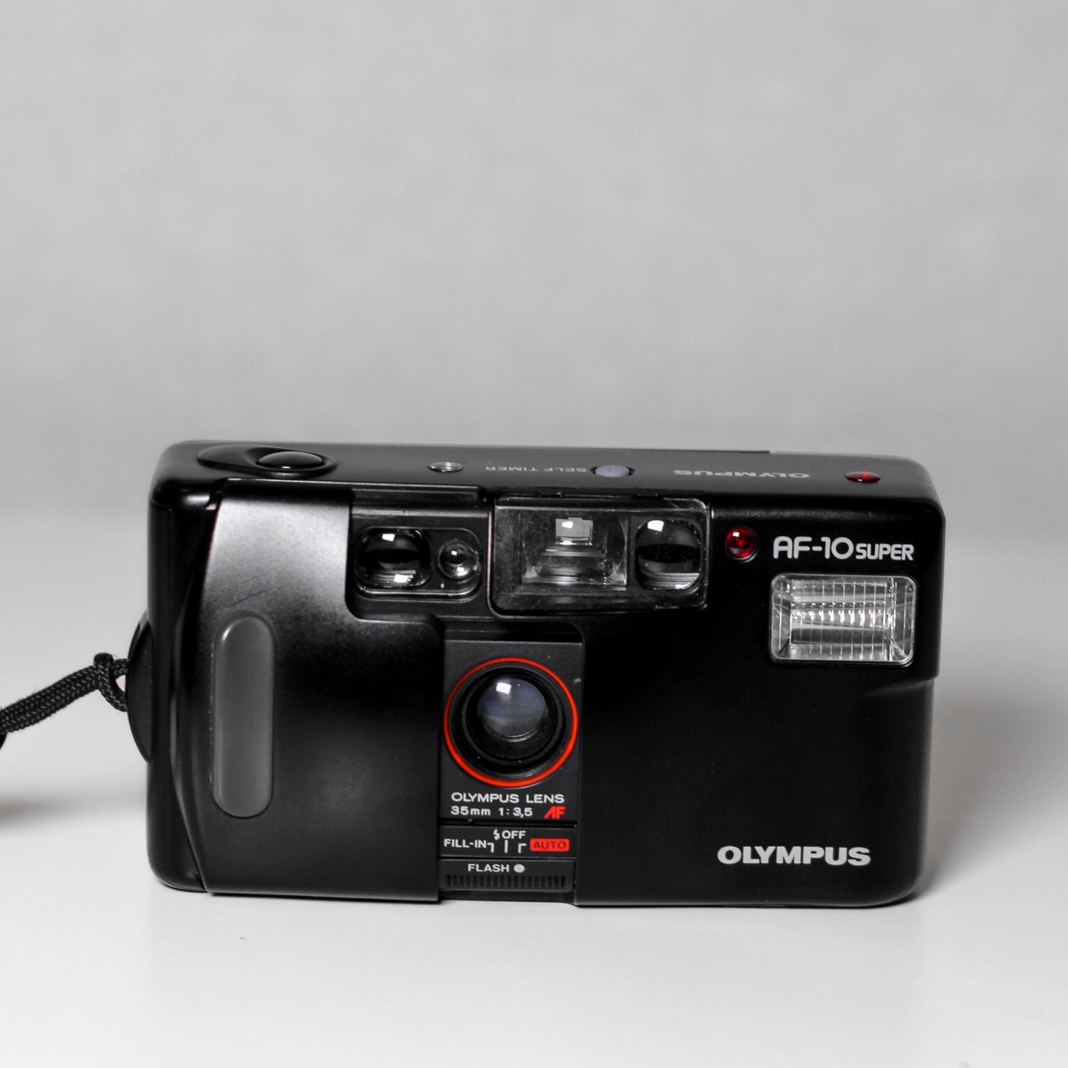 オリンパスAFー10SUPER Olympus Kamerastore – Camera - Super AF-10 フィルムカメラ