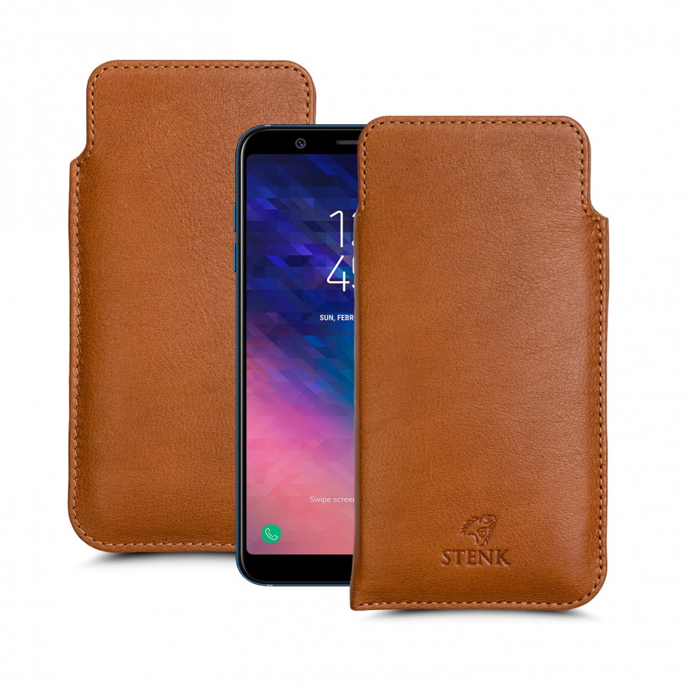 

Футляр Stenk Elegance для Samsung Galaxy A6 Camel
