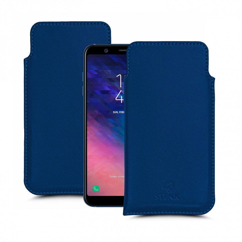

Футляр Stenk Elegance для Samsung Galaxy A6 Plus Синий