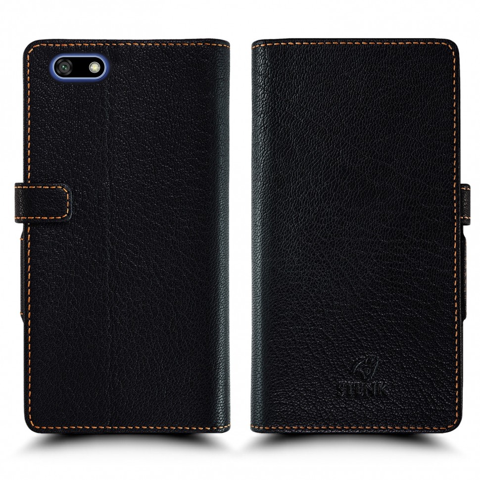 

Чехол книжка Stenk Wallet для Huawei Y5 (2018) Чёрный