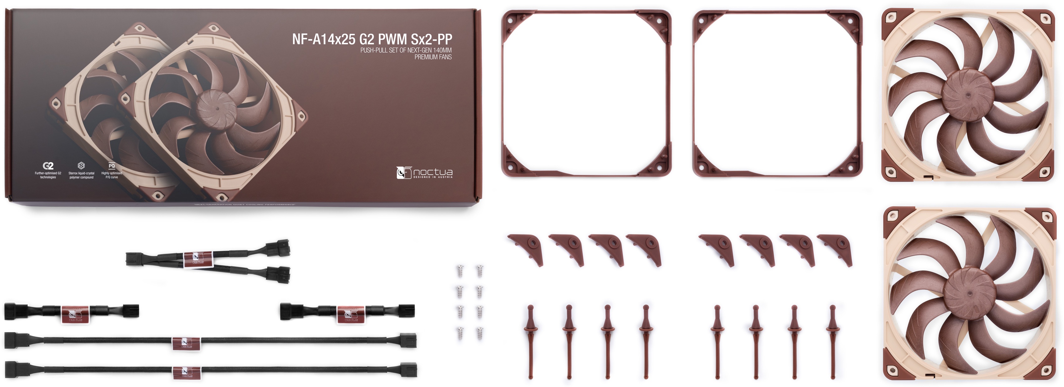 фото Вентилятор Noctua NF-A14X25 G2 PWM SX2-PP 2-Pack