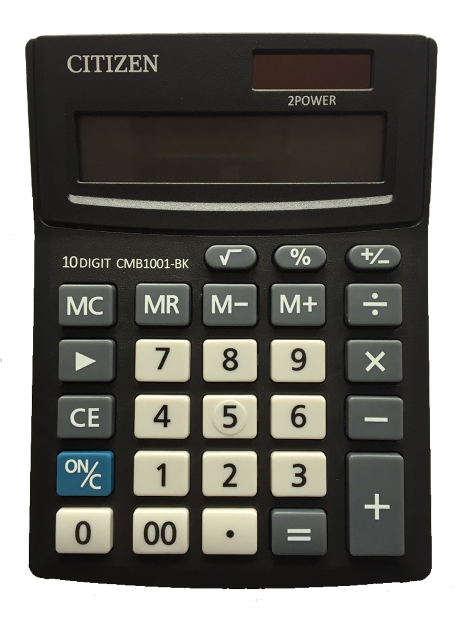 

Калькулятор настольный Citizen 103x138x24 мм 10 разрядный черный (CMB 1001 BK)