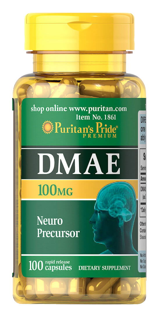 

Аминокислота Puritan's Pride DMAE 100 mg 100 капс Без вкуса (741f51)
