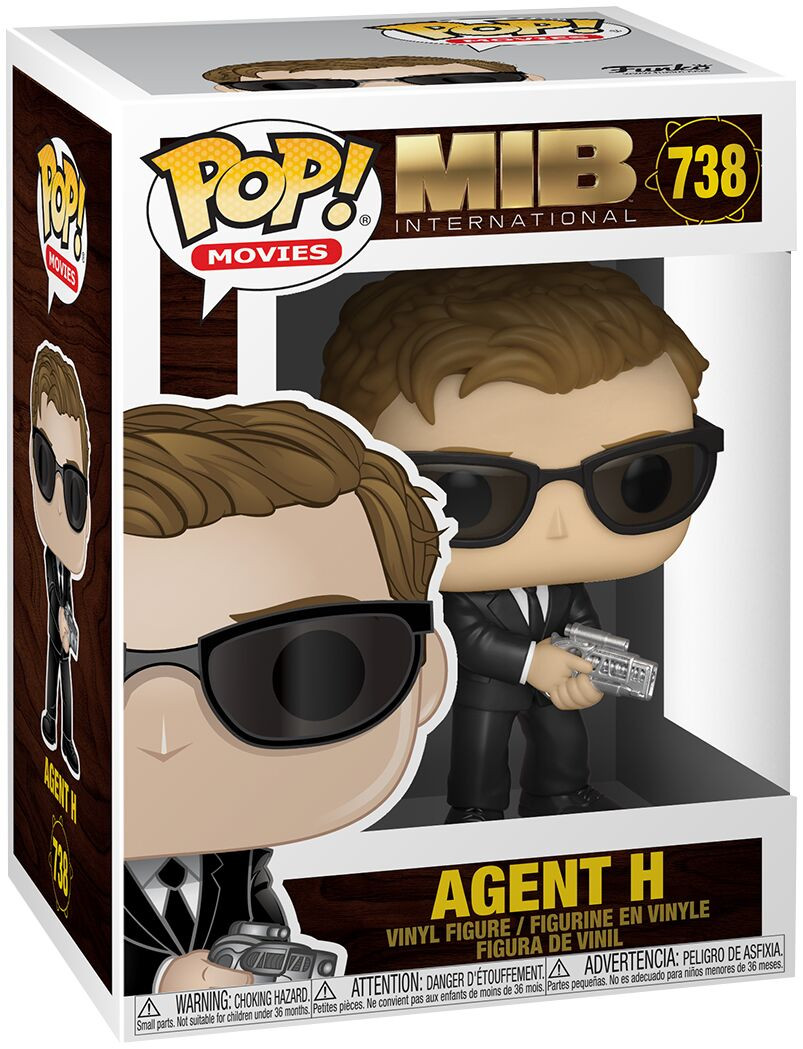 

Фигурка Funko Pop Фанко Поп Агент Эйч Люди в черном Men in Black Agent H MB AH 738 (CZ00MB AH 738 )