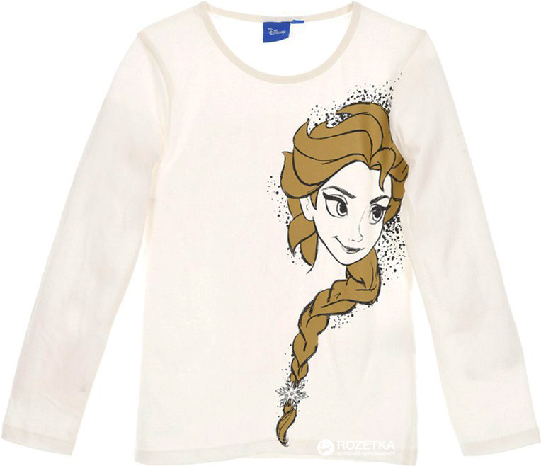 

Футболка с длинными рукавами Disney Frozen RH1066 116 см Белая