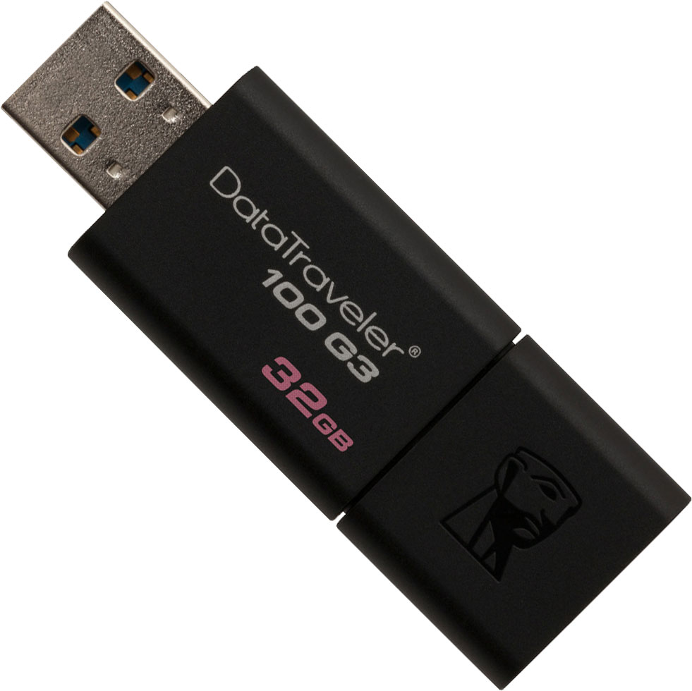 Флеш память USB Kingston DataTraveler 100 G3 2x32GB USB 3.0