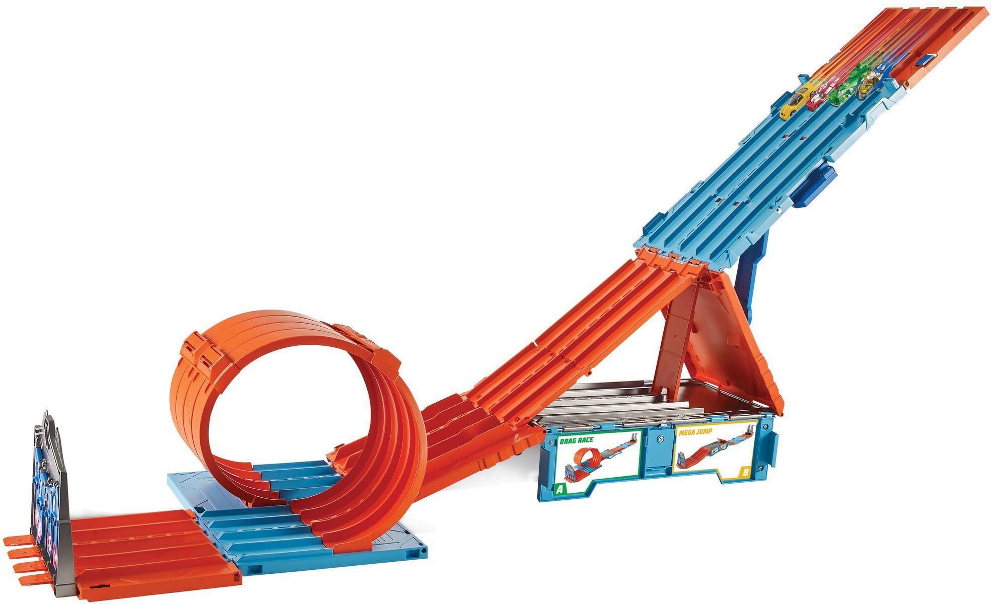 

Игровой набор трек Хот Вилс Экстремальные гонки Hot Wheels Track Builder System Race Crate (FTH77)