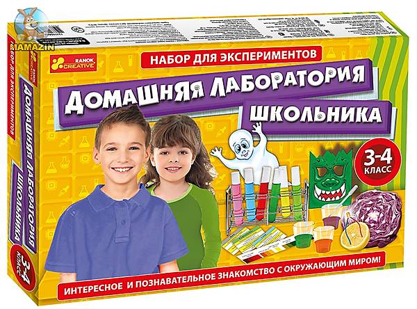 

Домашняя лаборатория 3-4 класс (рус) RANOK-CREATIVE (9782)
