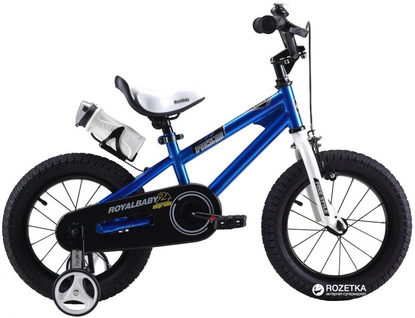 

Велосипед RoyalBaby Freestyle 14" Official UA Синий (RB14B-6-BLU)