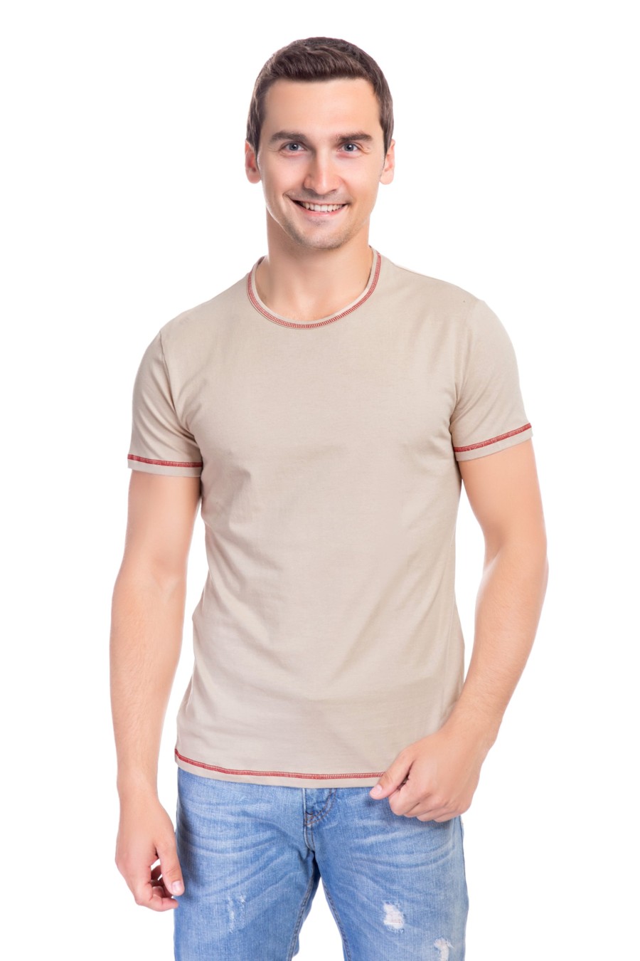 

Футболка HUE (S) Песочный, Футболка HUE 46(S) Песочный