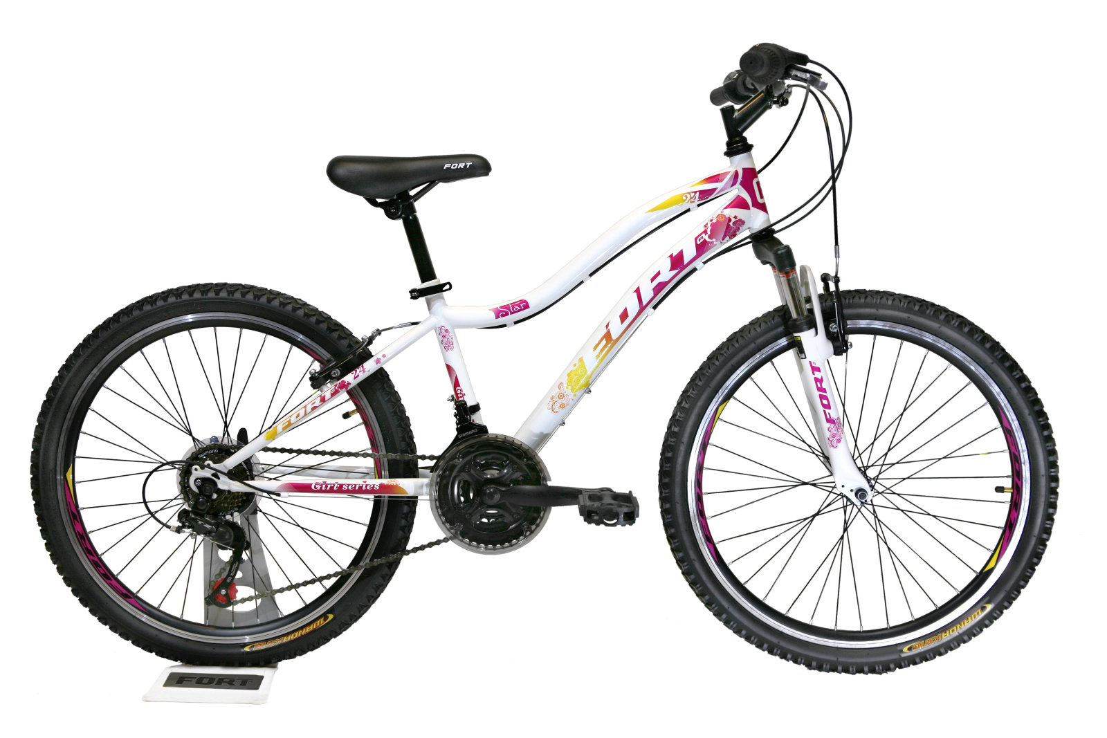 

Велосипед Fort Star 12" 24" White/Pink (B4A-1915)