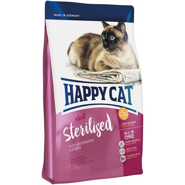 

Сухой корм для кошек Happy Cat Sterilised 4 кг