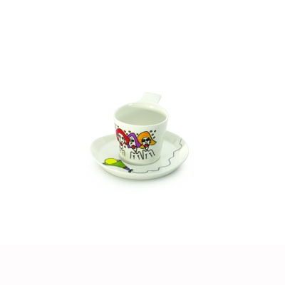

Набор кофейных чашек с блюдцем BergHOFF Eclipse porcelain 180мл 3705006
