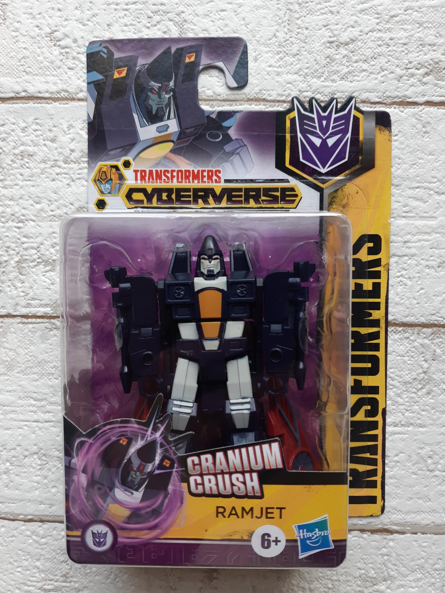 

Робот-трансформер Hasbro Transformers Cyberverse Scout Class Ramjet 10 см. E1883 E7066