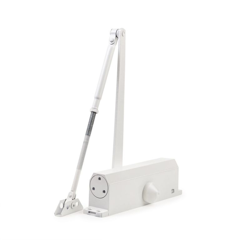 

Доводчик Дверной En5 80-120 Кг Белый White Без Фиксации Siba Sb-1015 White N