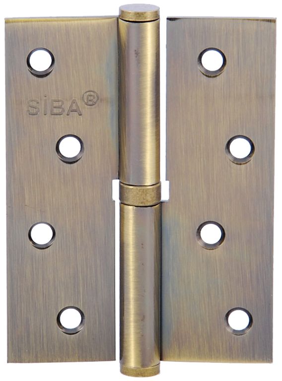 Петля Стальная 100 Мм 1Bb Античная Бронза Ab, Левая Siba 1Bb 4&amp;Quot;X3 ...