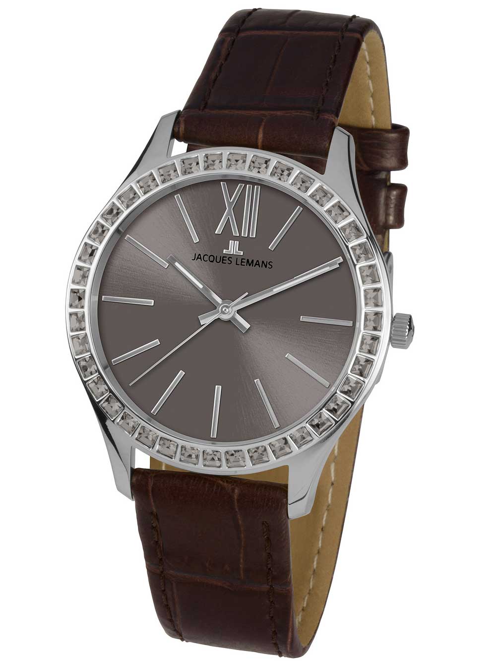 

Часы Jacques Lemans 1-1841L Rome Damen 37mm 10ATM