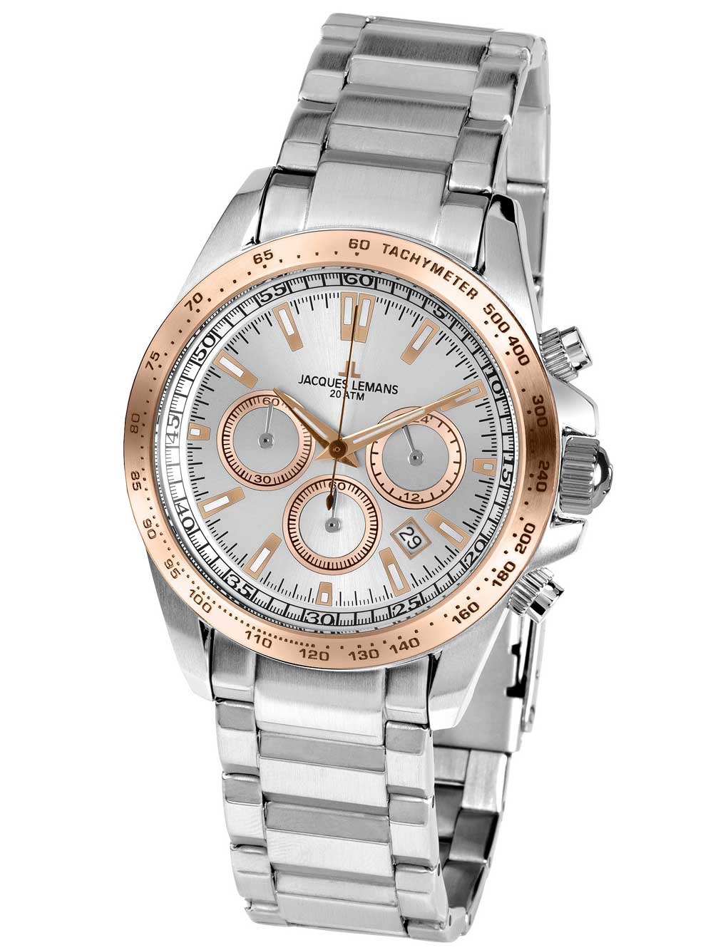 

Часы Jacques Lemans 1-1836J Liverpool Herren Chrono 41mm 20ATM