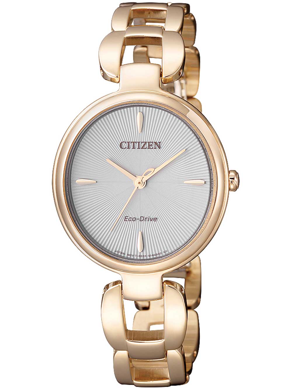 

Часы Citizen EM0423-81A Eco-Drive Damen 28mm 5ATM