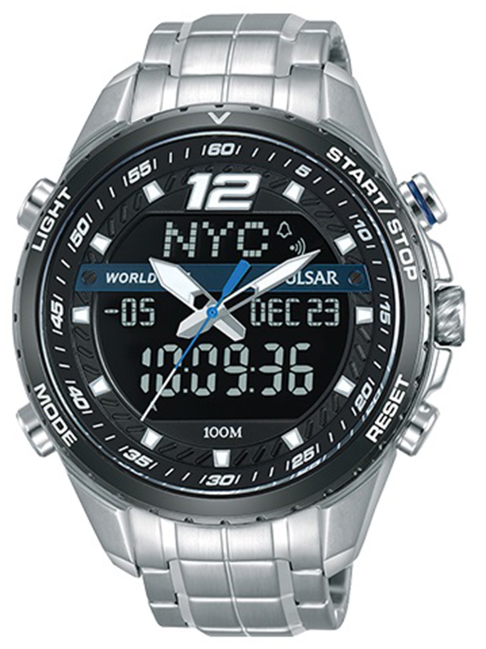 

Часы Pulsar PZ4027X1 Solar Chronograph Herren 45mm 10ATM