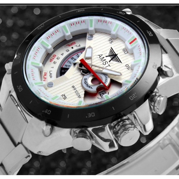 

Часы мужские наручные AMST 3008 Platinum white