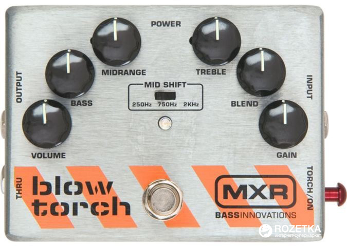 

Педаль эффектов Dunlop M181 MXR Bass Blow Torch
