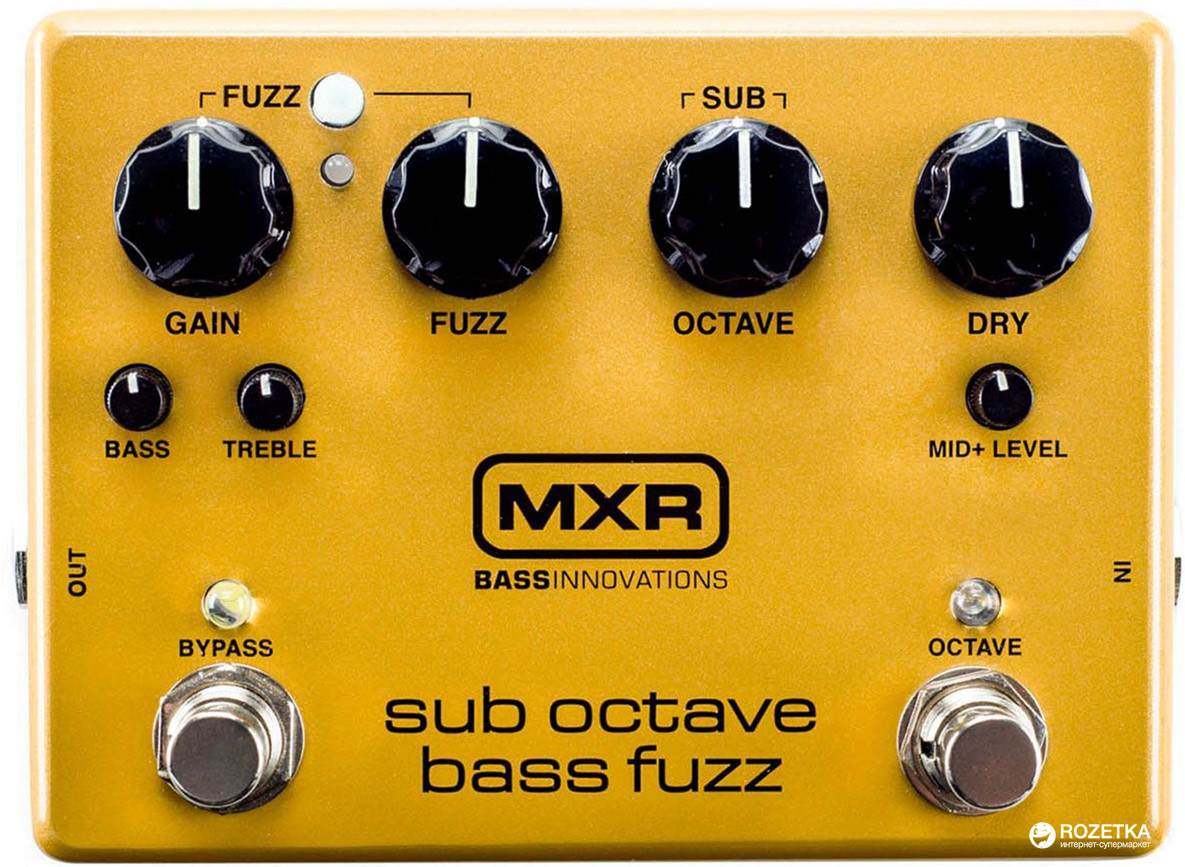 

Педаль эффектов Dunlop M287 MXR Sub Octave Bass Fuzz