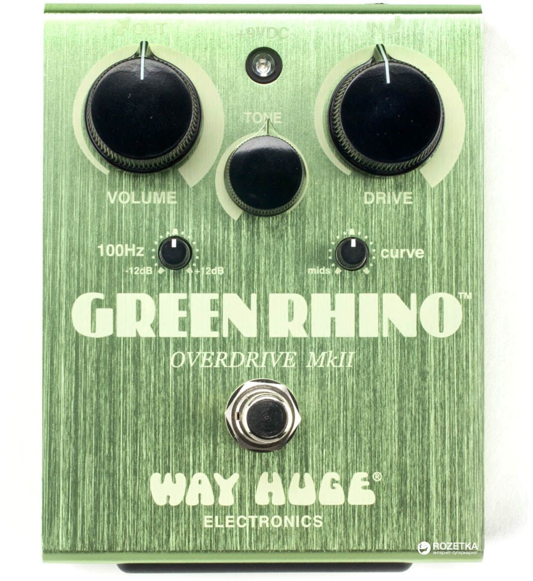 

Педаль эффектов Way Huge WHE202 Green Rhino OverDrive MKII