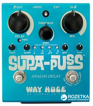 

Педаль эффектов Way Huge WHE707 Supa-Puss Analog Delay