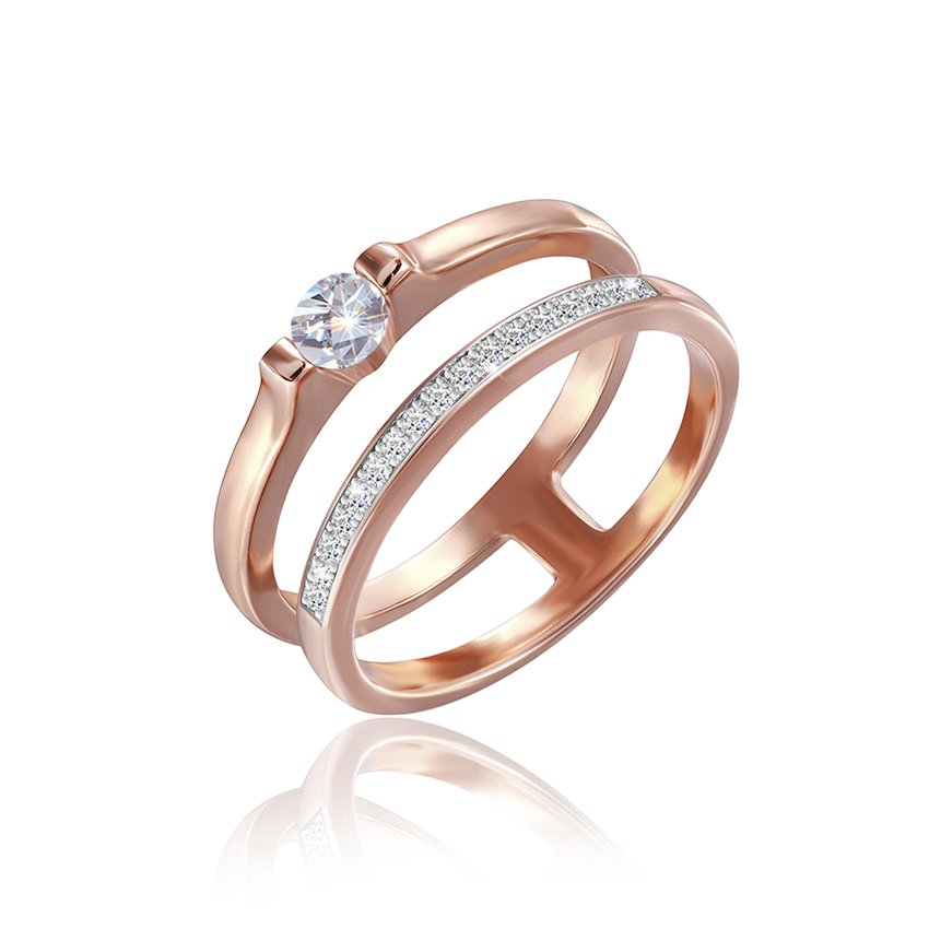 

Серебряное кольцо Silvex925 с фианитом 16.2 мм модели К3Ф/249-Г