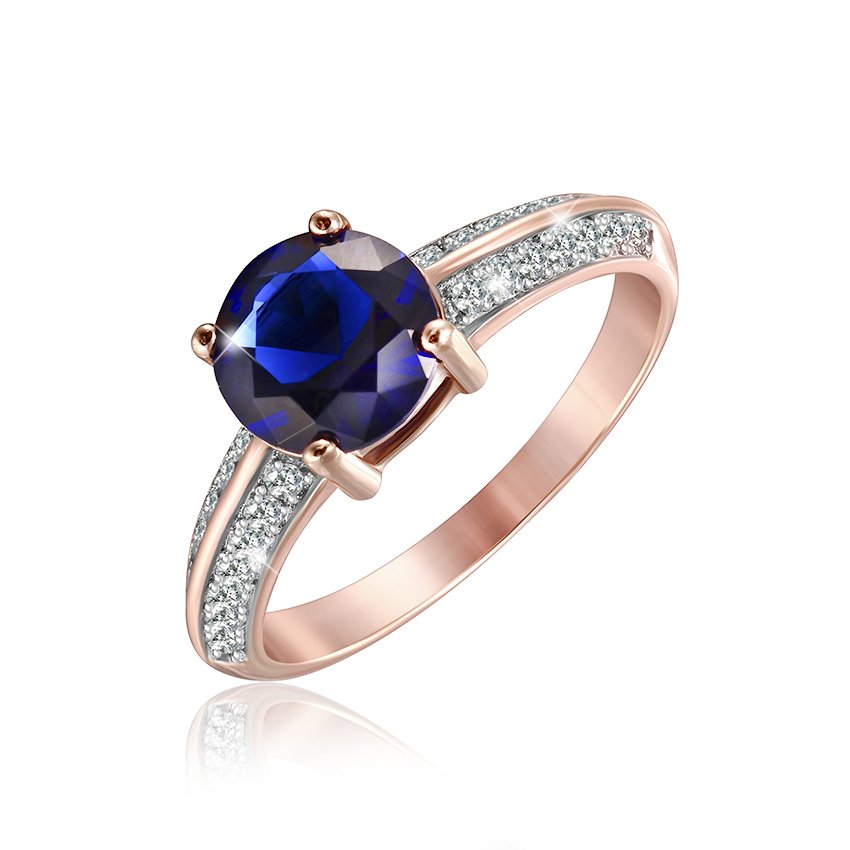 

Серебряное кольцо Silvex925 с фианитом 17.8 мм модели К3ФС/240-И