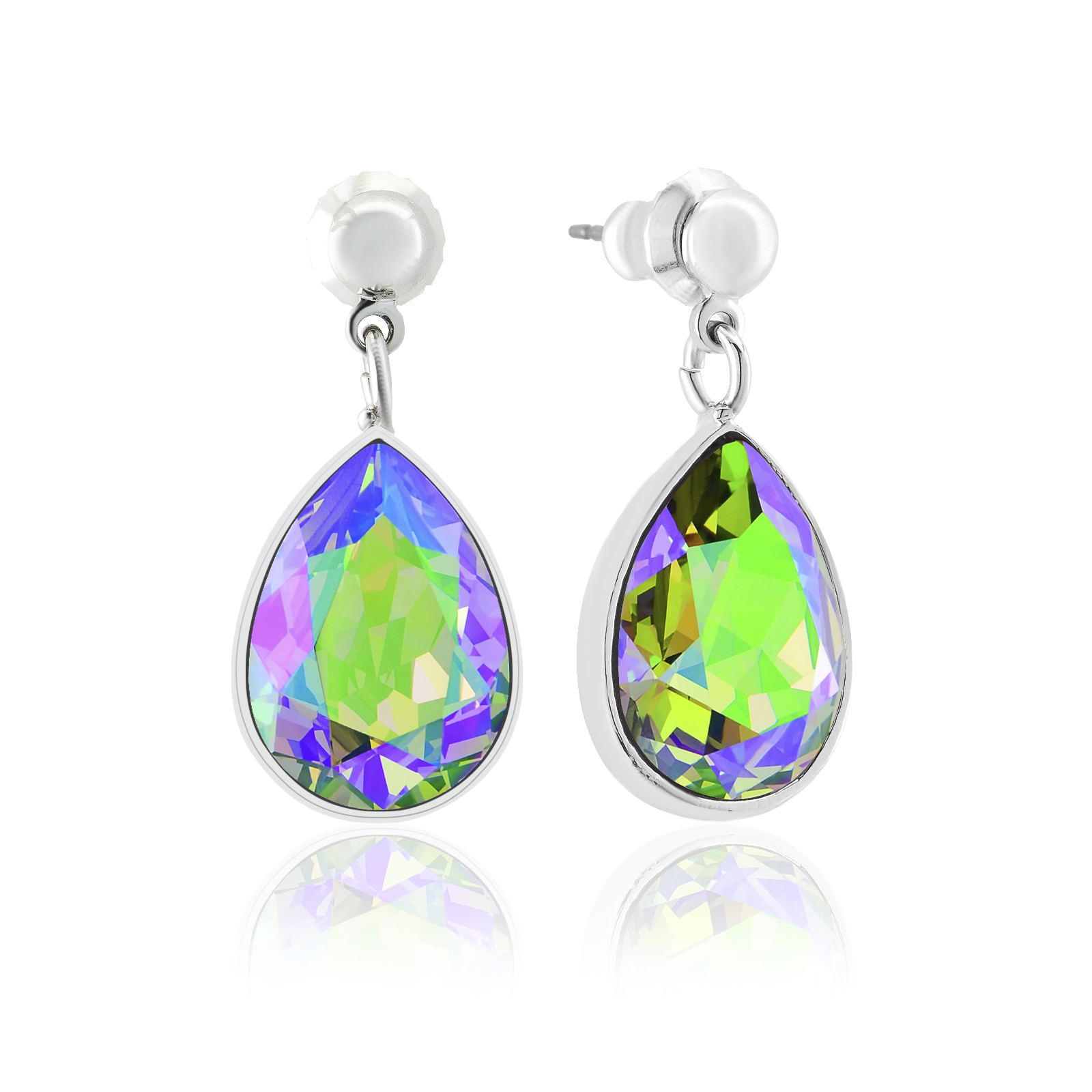 

Серьги KOBI NICOLL 14x10 мм со Swarovski модели 7740-1088-51-32