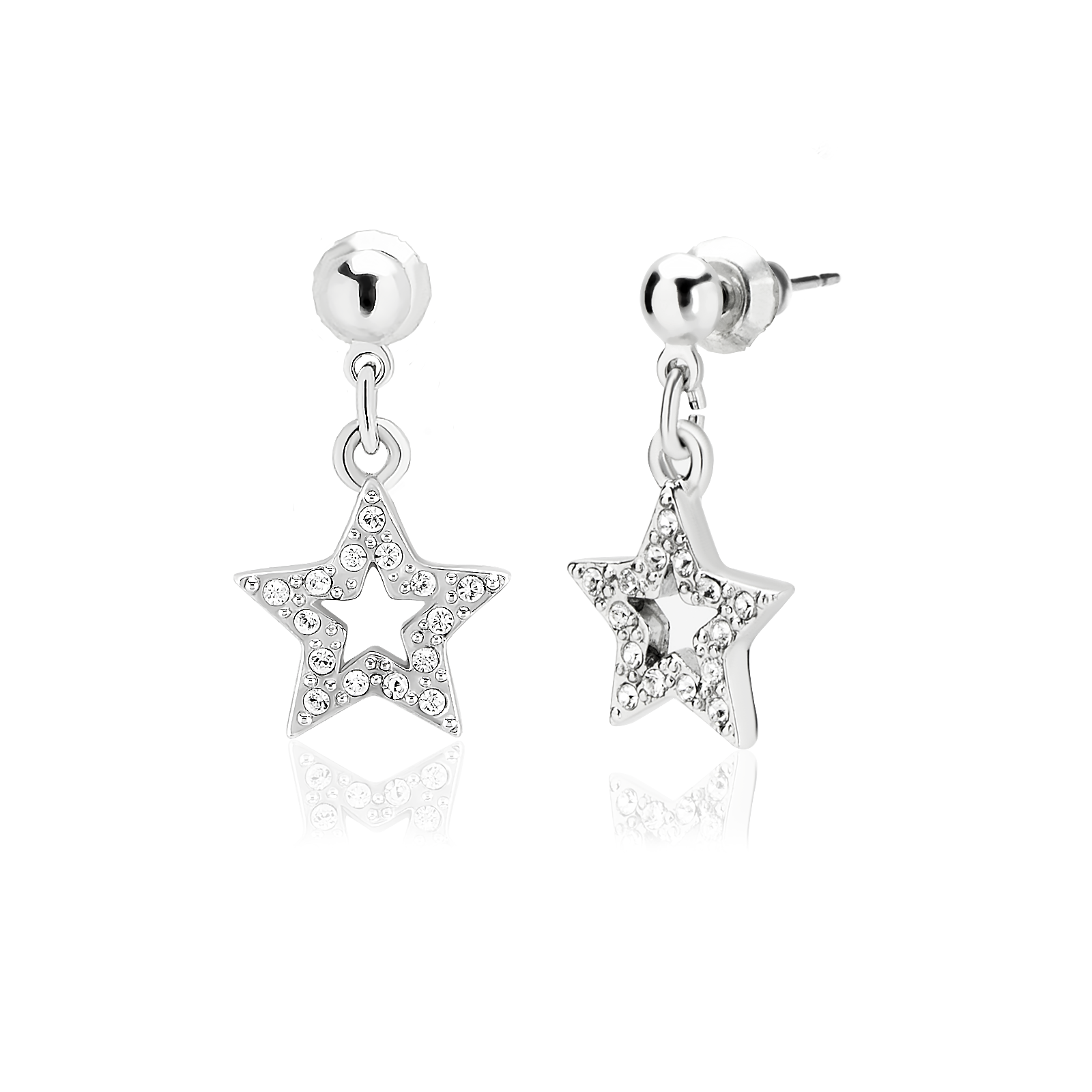 

Серьги KOBI Star со Swarovski модели 7740-1248-02-32