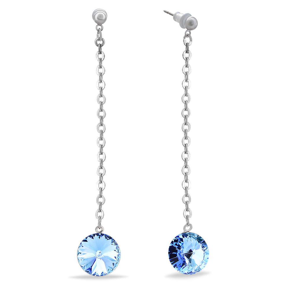 

Серьги KOBI RIVOLI KOLO na retizek 10 мм со Swarovski модели 7740-1072-12-32