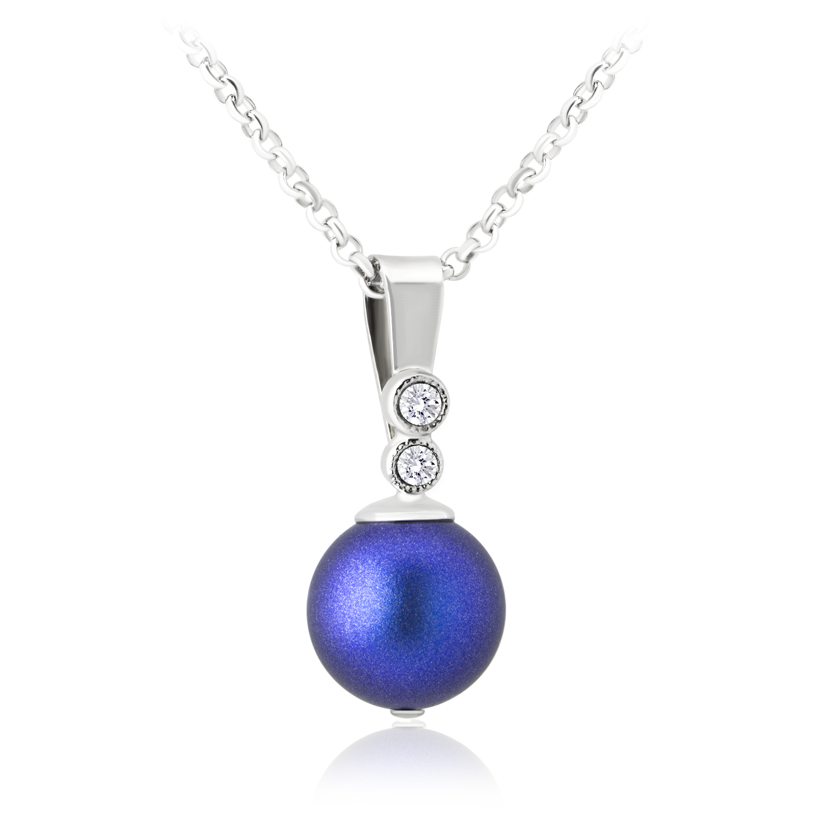 

Кулон c цепочкой KOBI Eli с жемчугом Swarovski 10 мм модели 7430-6115-04-32