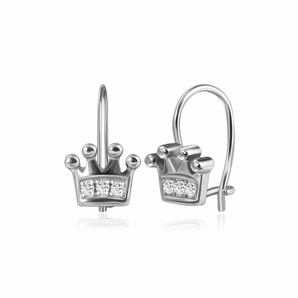 

Серебряные серьги Silvex925 с фианитом модели С2Ф/290