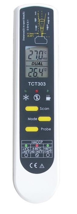 

Термометр щуповой-инфракрасный цифровой TFA 311119.K DUALTEMP PRO