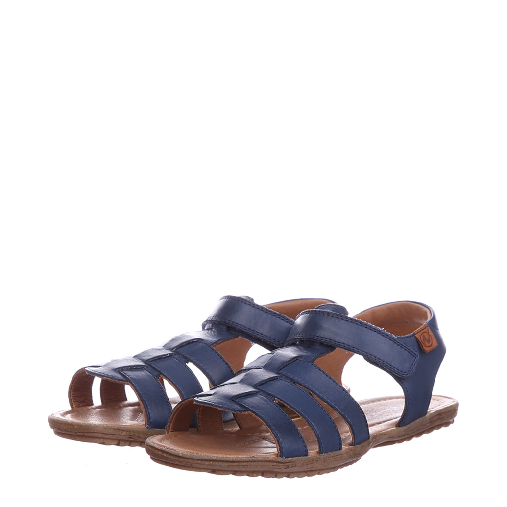 

Сандалии Naturino Summer nappa spaz navy 20 синий